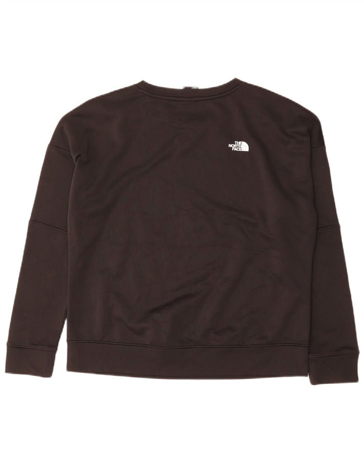 Felpa grafica da donna The North Face Jumper UK 14 Medium Nero