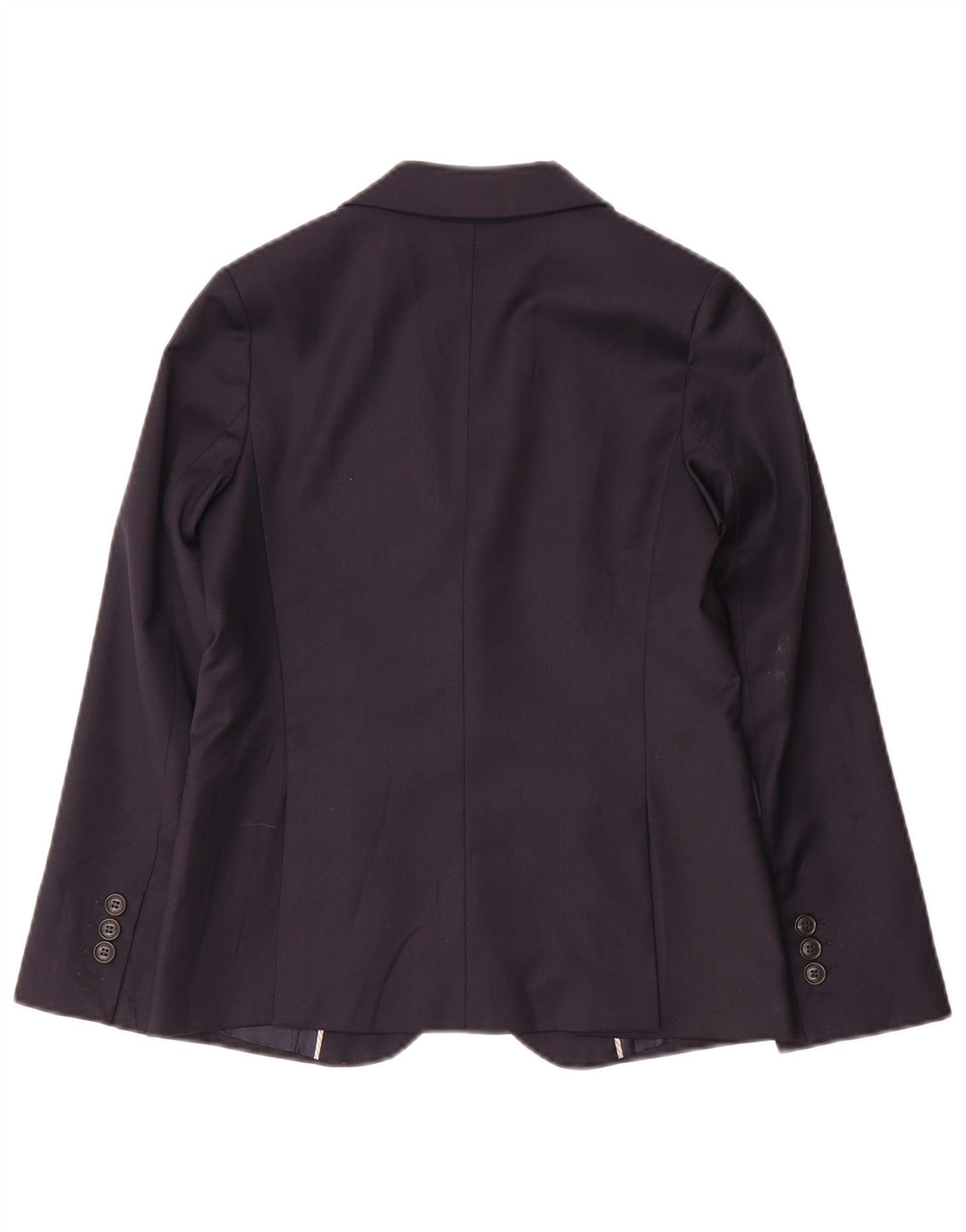 Giacca Blazer a 2 Bottoni Zara da Bambino 9-10 Anni in Lana Blu Navy