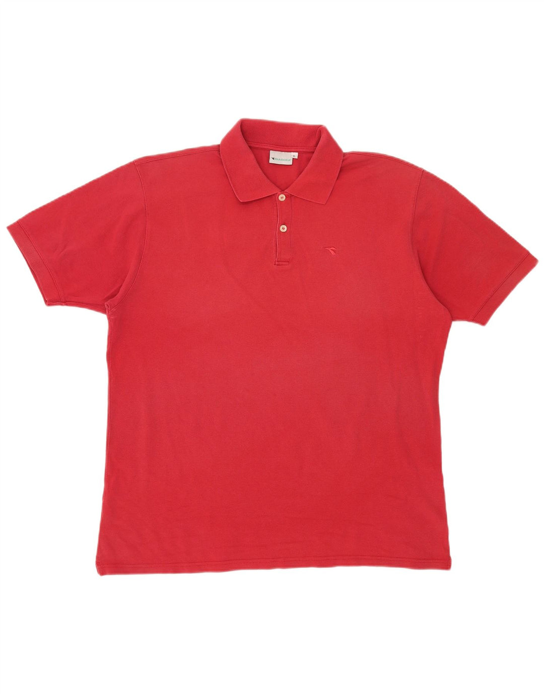 Polo Diadora Uomo XL Rossa