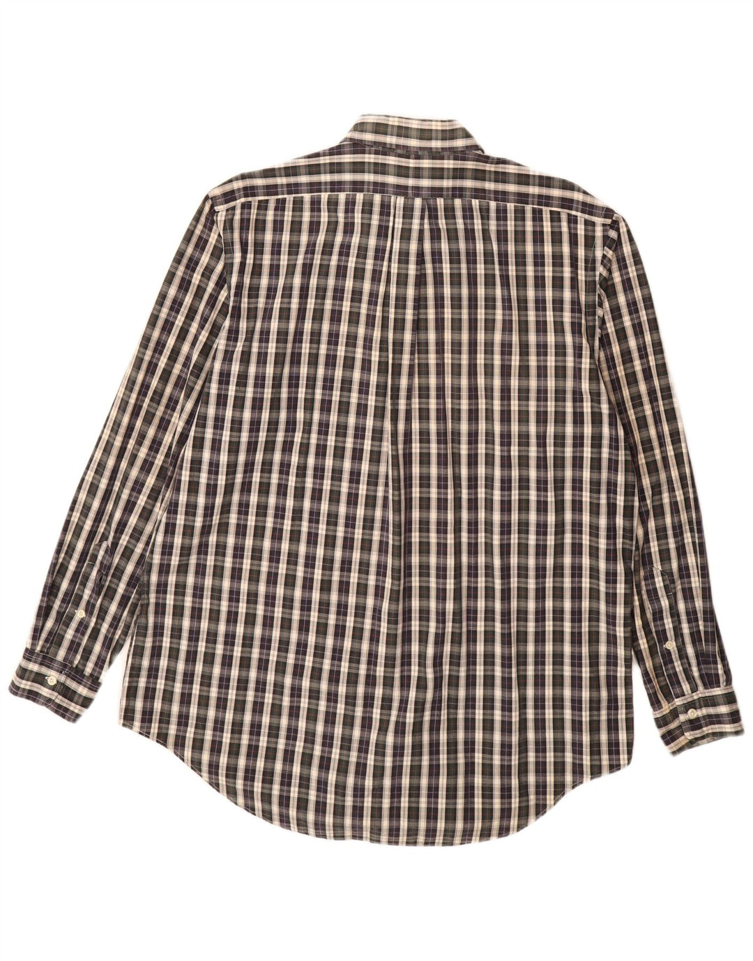 POLO RALPH LAUREN Camicia Andover da uomo taglia 16 1/2 grande quadretto multicolore