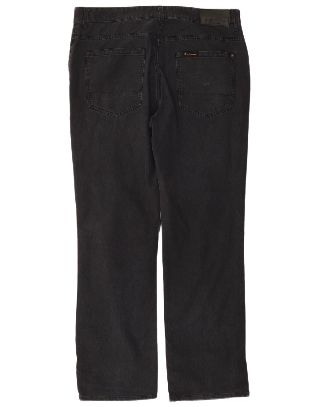 Pantaloni casual dritti da uomo BEN SHERMAN W36 L32 Grigi