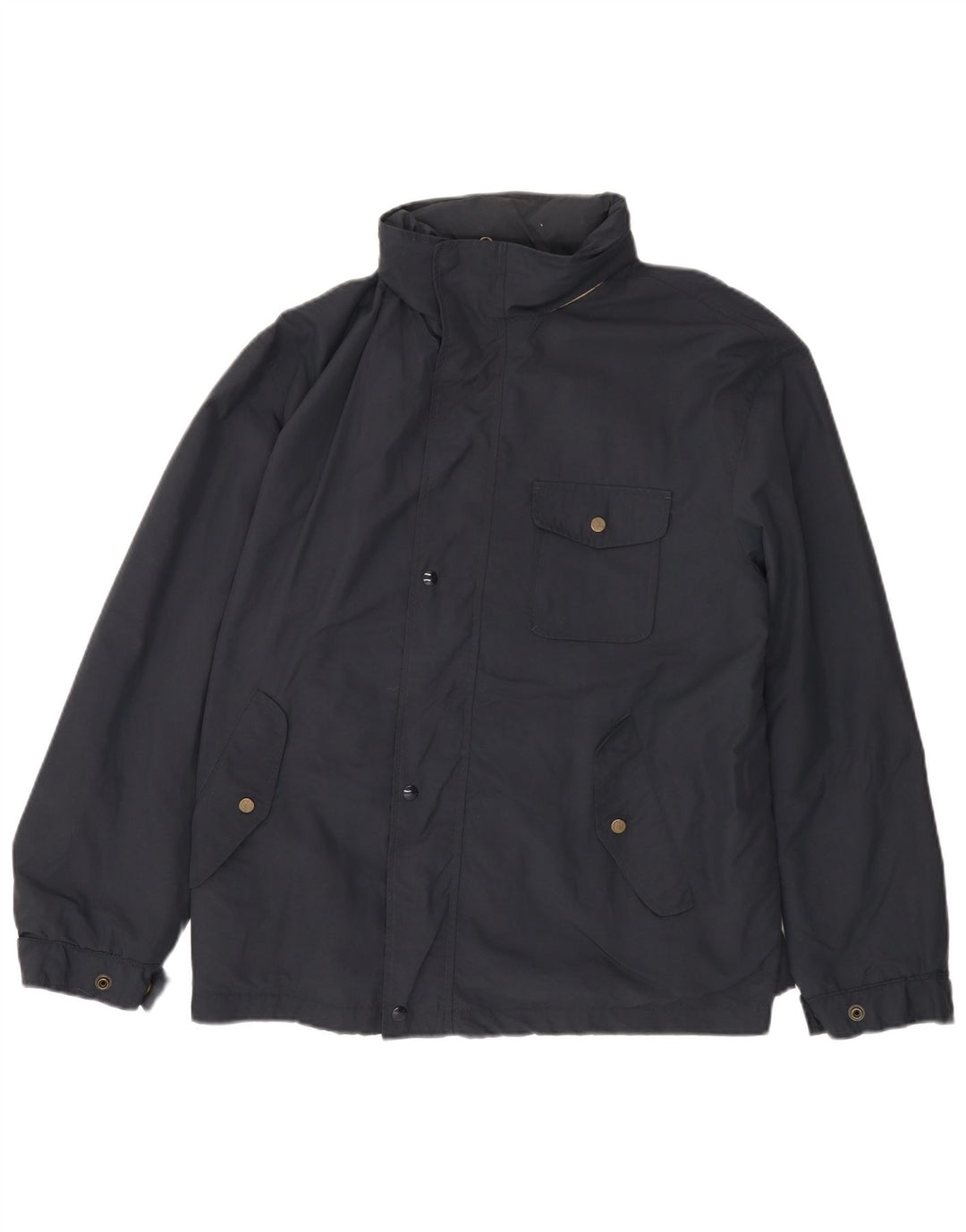 HENRY COTTONS Giacca da uomo con cappuccio IT 48 Medio Blu Navy