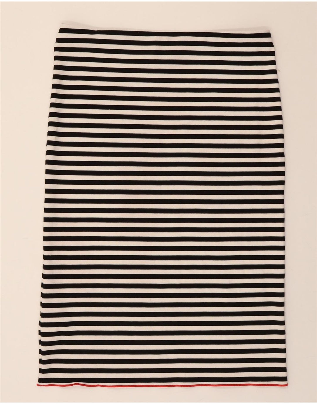 VINTAGE Womens Straight Skirt XL W38  Black Striped Vintage Vintage and Second-Hand Vintage from Messina Hembry 
