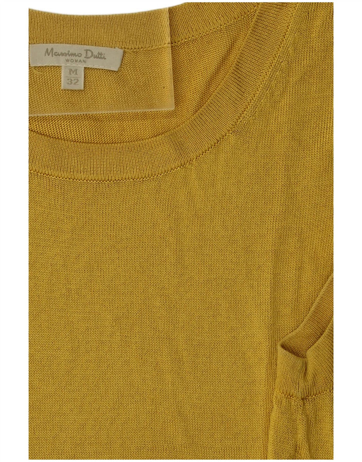 Canotta da donna Massimo Dutti UK 12 giallo medio