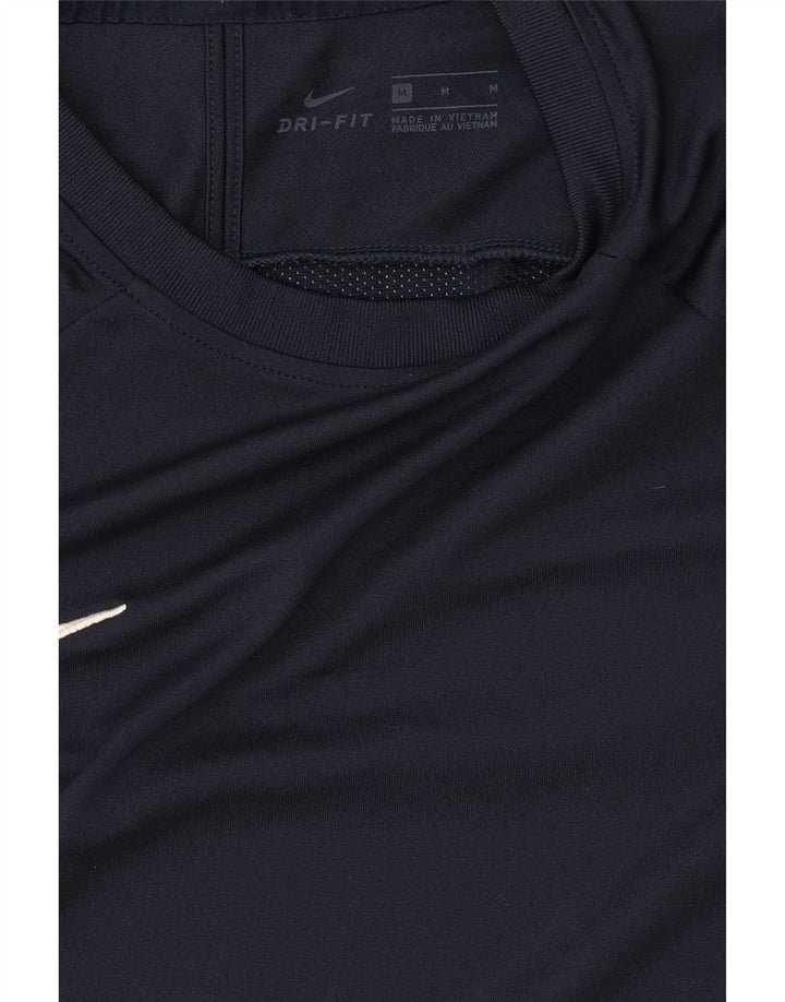 T-shirt Nike Dri Fit da uomo, color block medio, blu navy