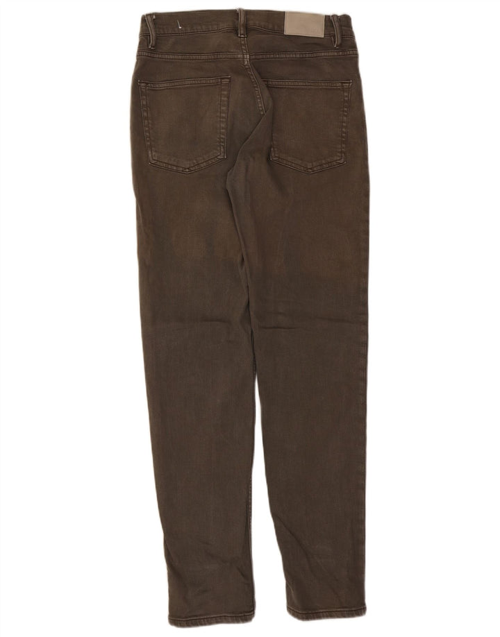 Jeans affusolati da uomo Zara EU 40 medio W31 L31 Marrone