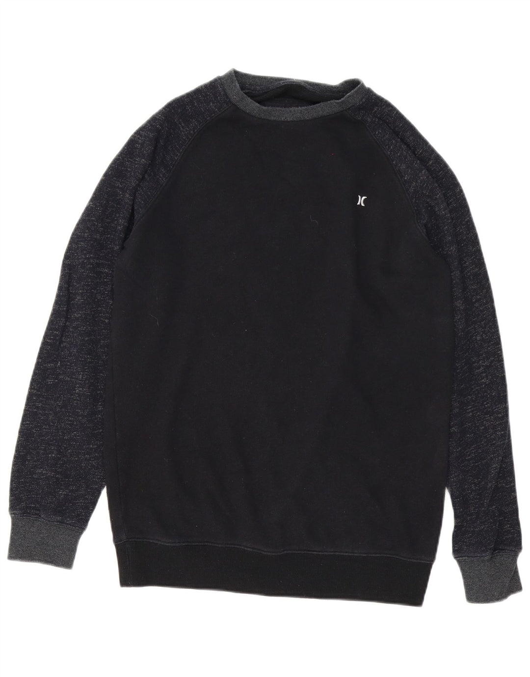 Felpa da uomo Hurley Maglione piccolo in cotone screziato blu navy