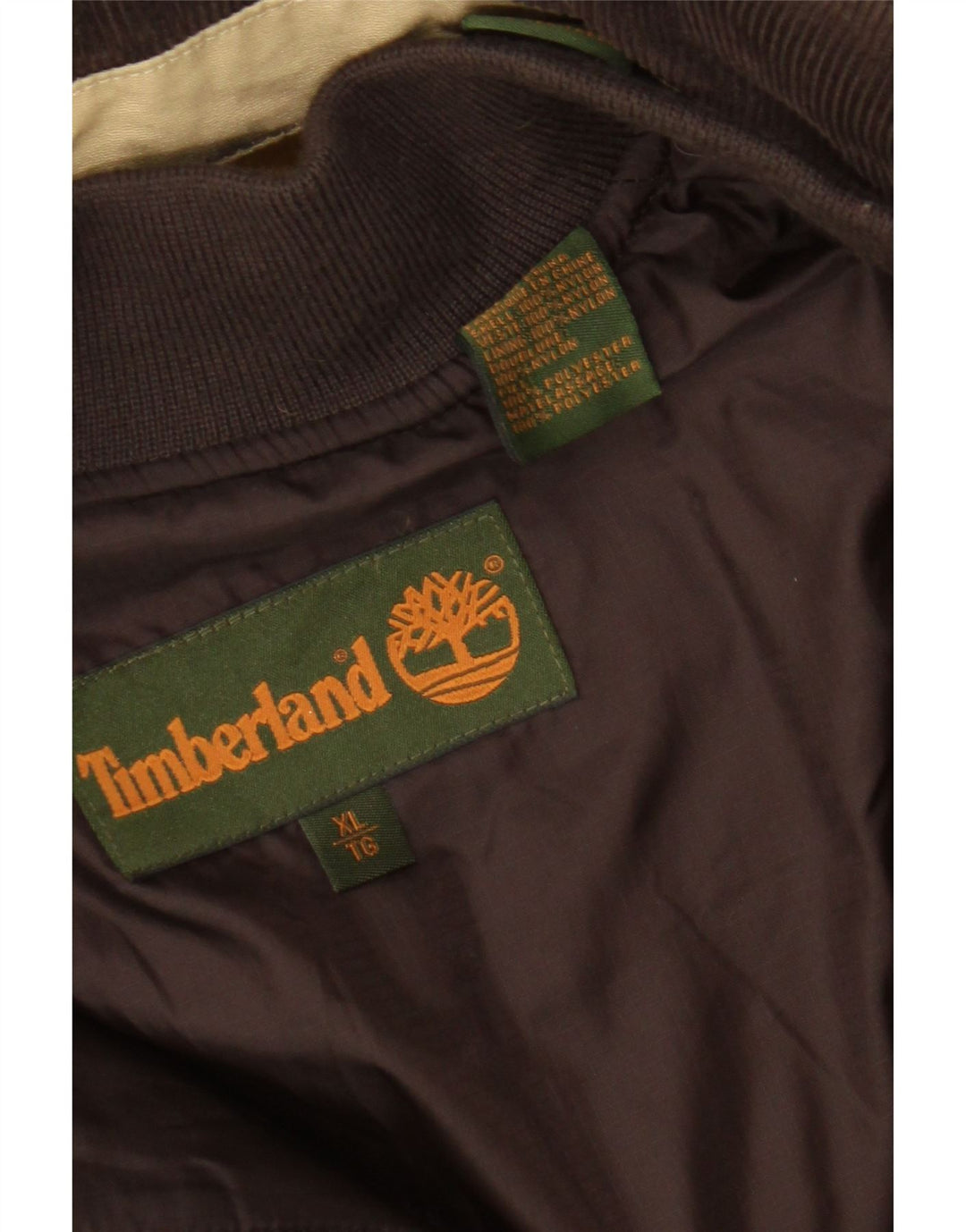 Giacca a vento da uomo Timberland UK 42 XL Nylon beige