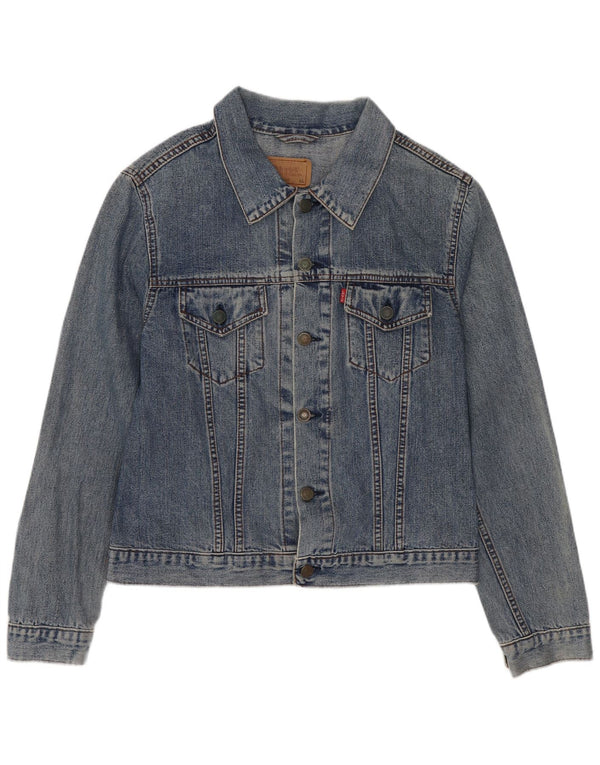 Giacca di jeans Levi's per ragazzi 10-11 anni XL in cotone blu