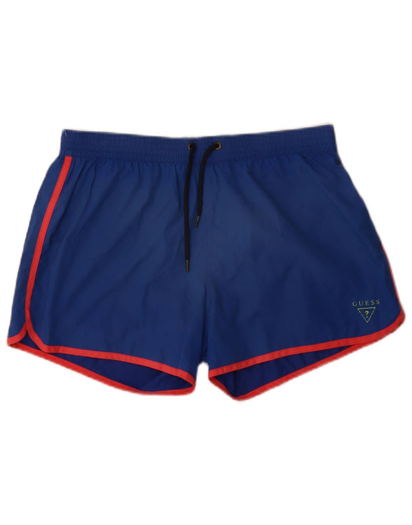 Pantaloncini da bagno da uomo Guess piccoli blu