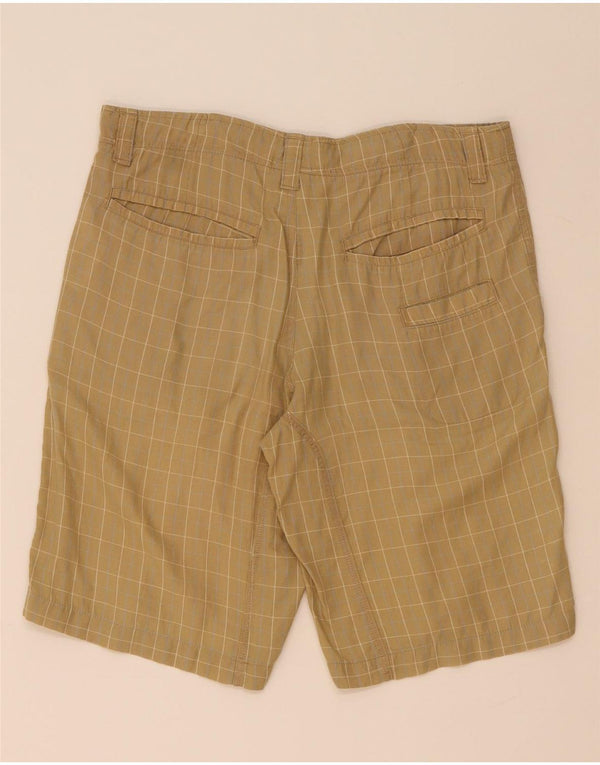 Pantaloncini chino Nike Regular Fit da uomo piccoli W30 a quadri beige