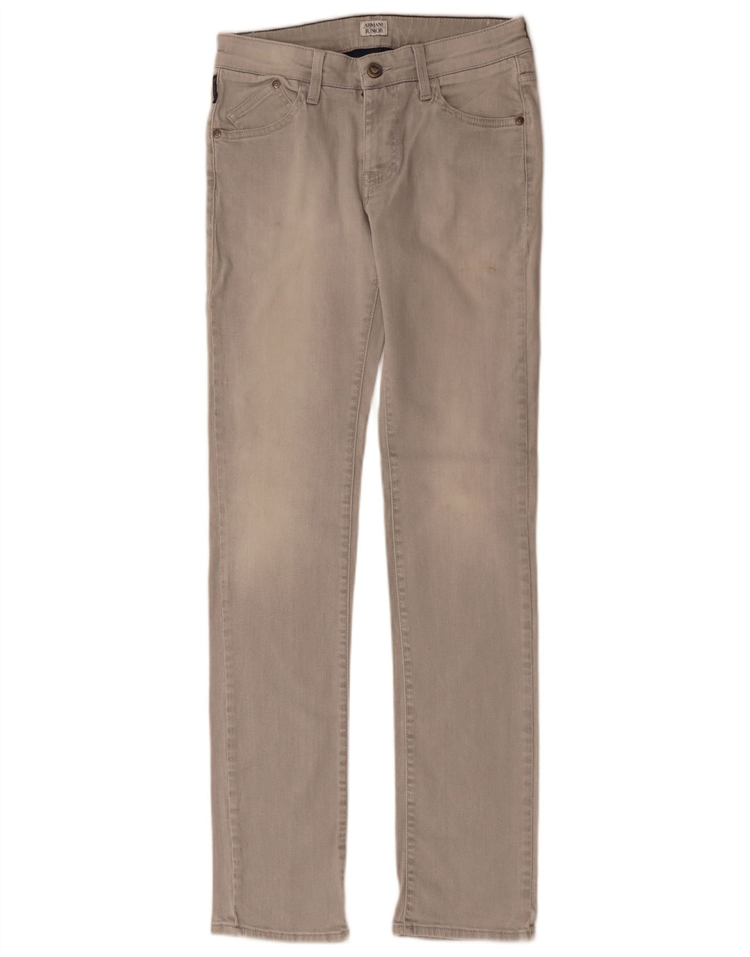 ARMANI JUNIOR Boys Slim Jeans 13-14 Years W28 L33 Grey Cotton
