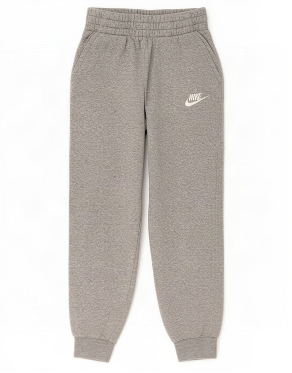 Pantaloni da tuta da ragazzo Nike Joggers 10-11 anni Cotone screziato grigio medio