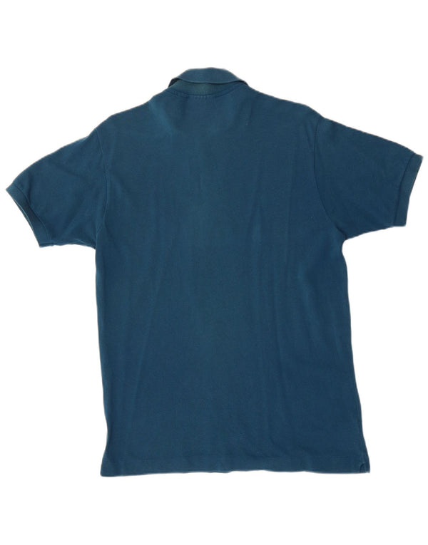 Polo da uomo Lacoste Classic Fit in cotone blu medio