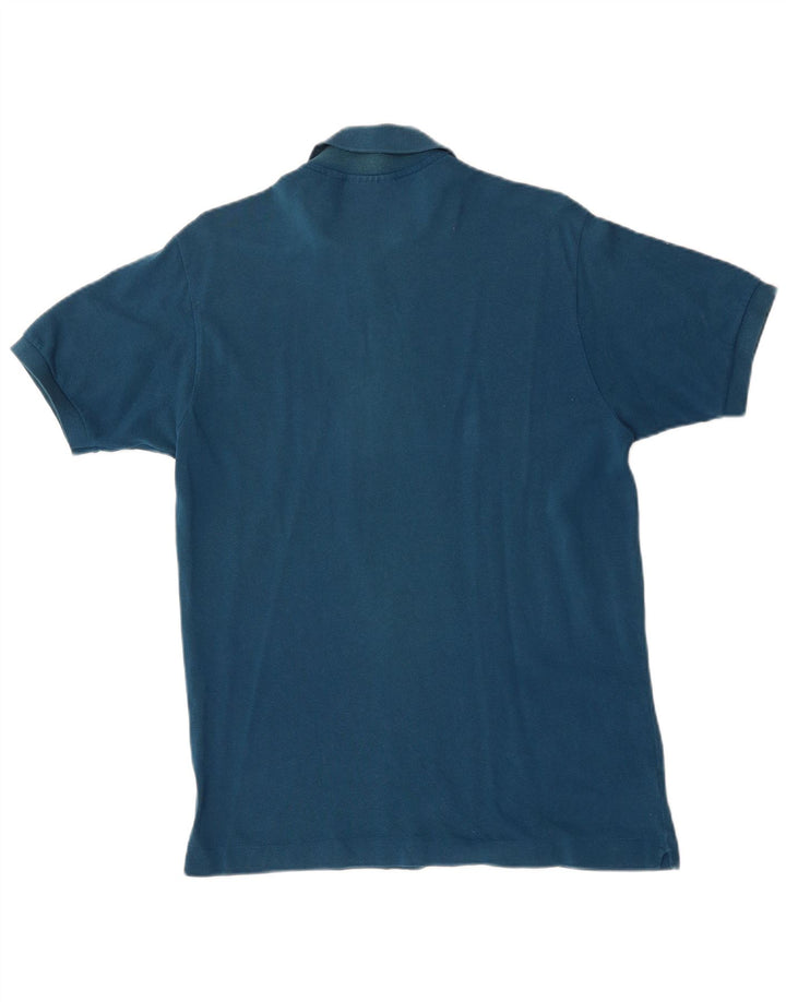 Polo da uomo Lacoste Classic Fit in cotone blu medio