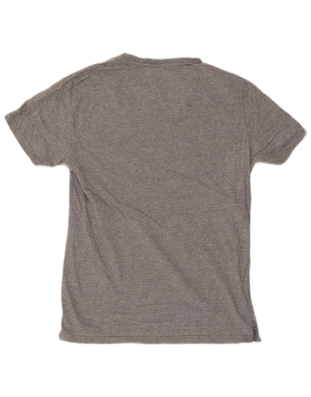 T-shirt da uomo Massimo Dutti grigio medio