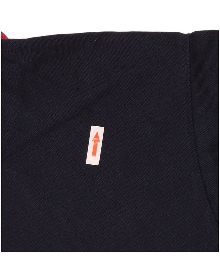 Polo da uomo Lotto XL a righe blu navy