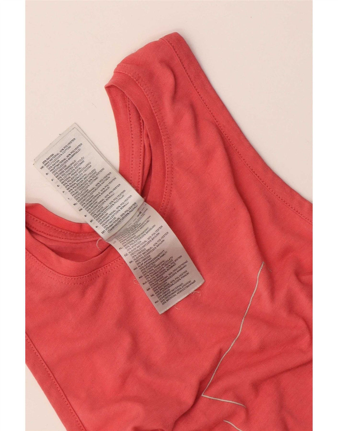 Canotta grafica da donna Adidas UK 8/10 piccola poliestere rosa