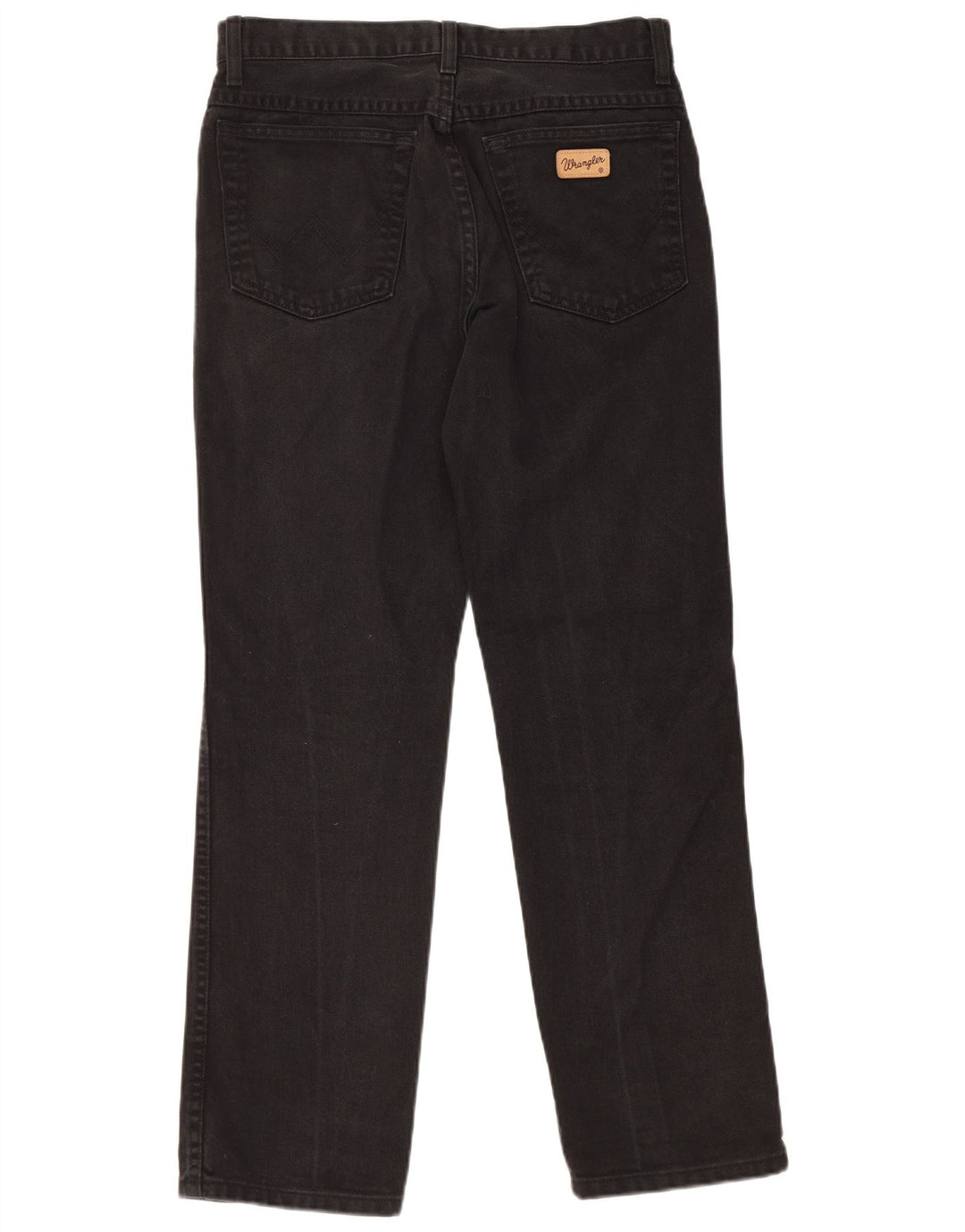 Jeans dritti da uomo Wrangler Texas W32 L30 cotone nero