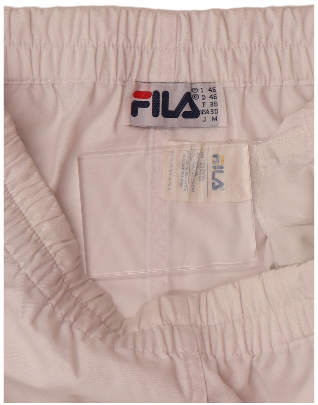 Pantaloncini sportivi da uomo FILA IT 46 Small Bianco Poliestere