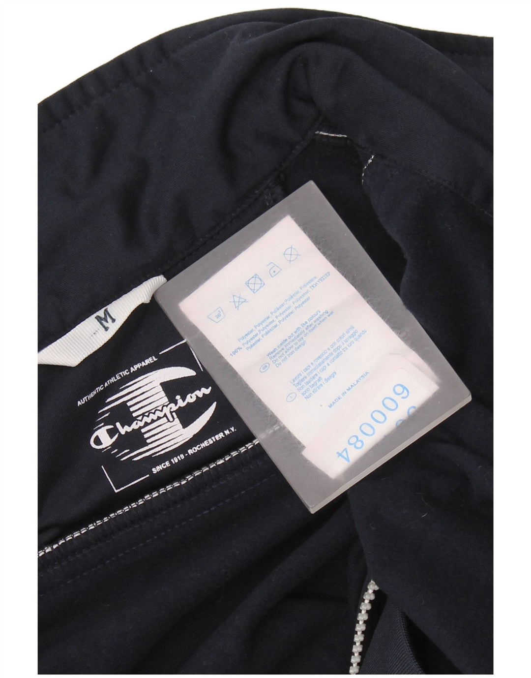 CHAMPION Giacca da tuta da uomo in poliestere medio blu navy