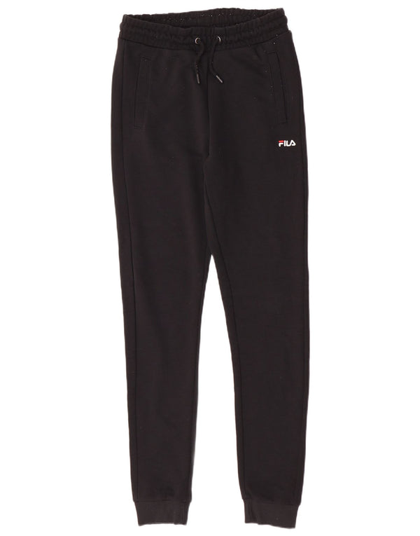 Pantaloni da tuta da donna Fila Joggers UK 6 XS cotone nero
