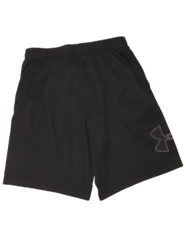 Pantaloncini sportivi Under Armour da uomo Heat Gear Graphic grandi neri