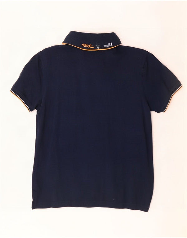 Polo da uomo Harmont & Blaine piccola in cotone blu navy