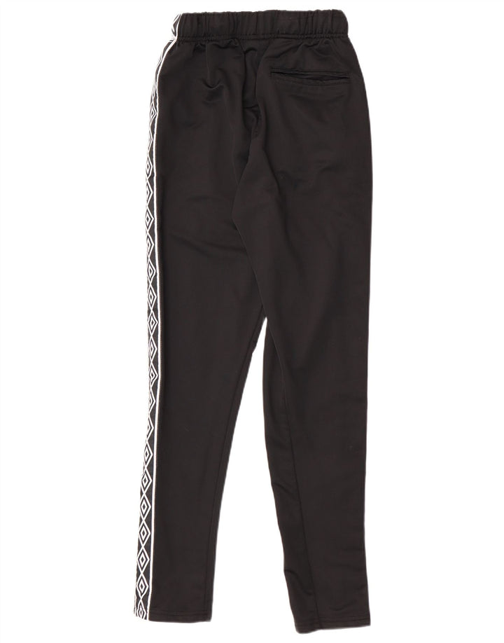 Pantaloni da tuta con grafica Umbro da uomo piccoli in poliestere nero