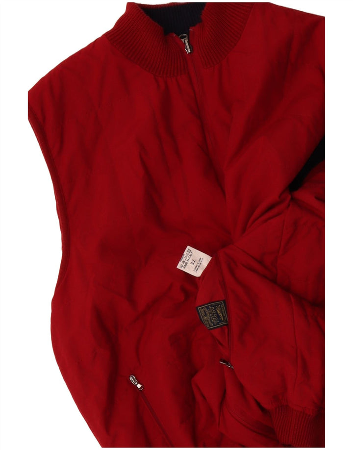 Gilet reversibile da uomo BOGGI IT 52 XL Rosso Poliacrilico
