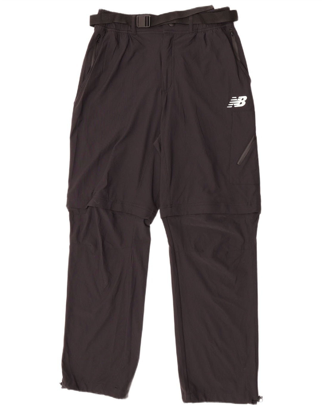 Pantaloni dritti da uomo New Balance medi W30 L30 nylon nero