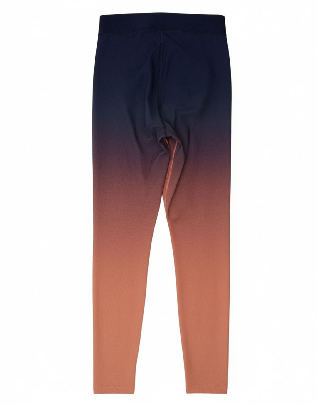 PUMA Womens Graphic Leggings UK 12 Medium  Navy Blue Tie Dye Polyester