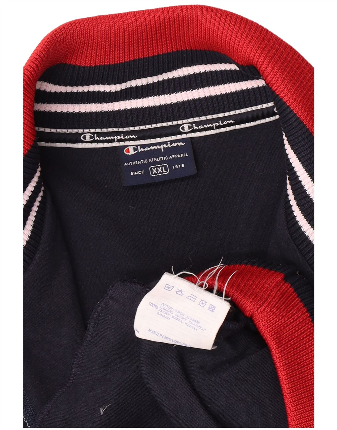 Giacca da tuta da uomo Champion 2XL cotone blu navy