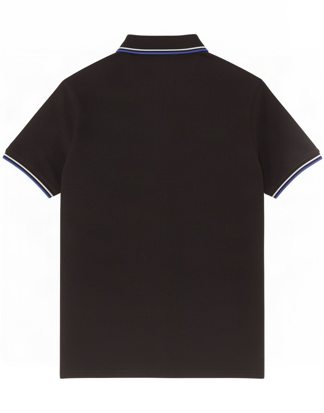 Polo da uomo Champion in cotone nero medio