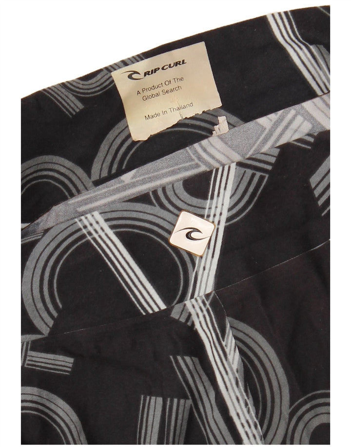 RIP CURL Pantaloncini da bagno grafici da uomo grandi neri
