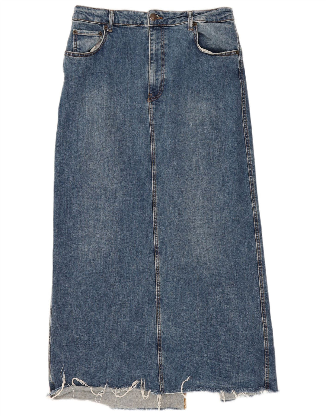 Gonna di jeans Zara da donna XL W32 Blu