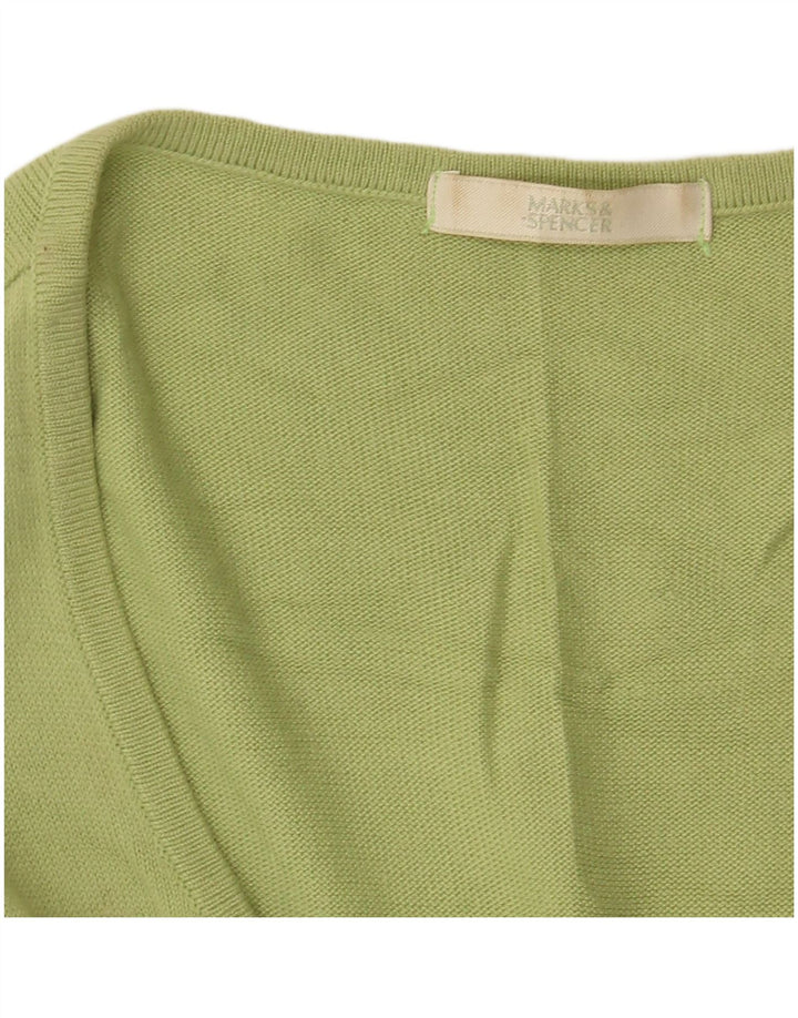 MARKS & SPENCER Canotta oversize da donna UK 18 XL Verde