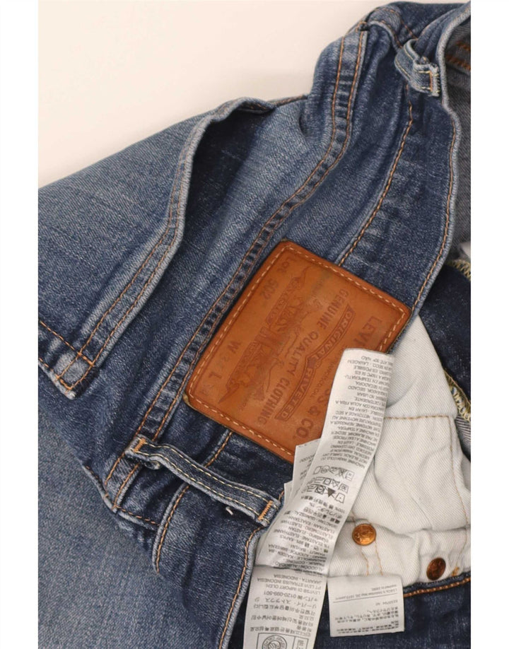 Levi's Uomo 502 Jeans affusolati W34 L34 Cotone blu