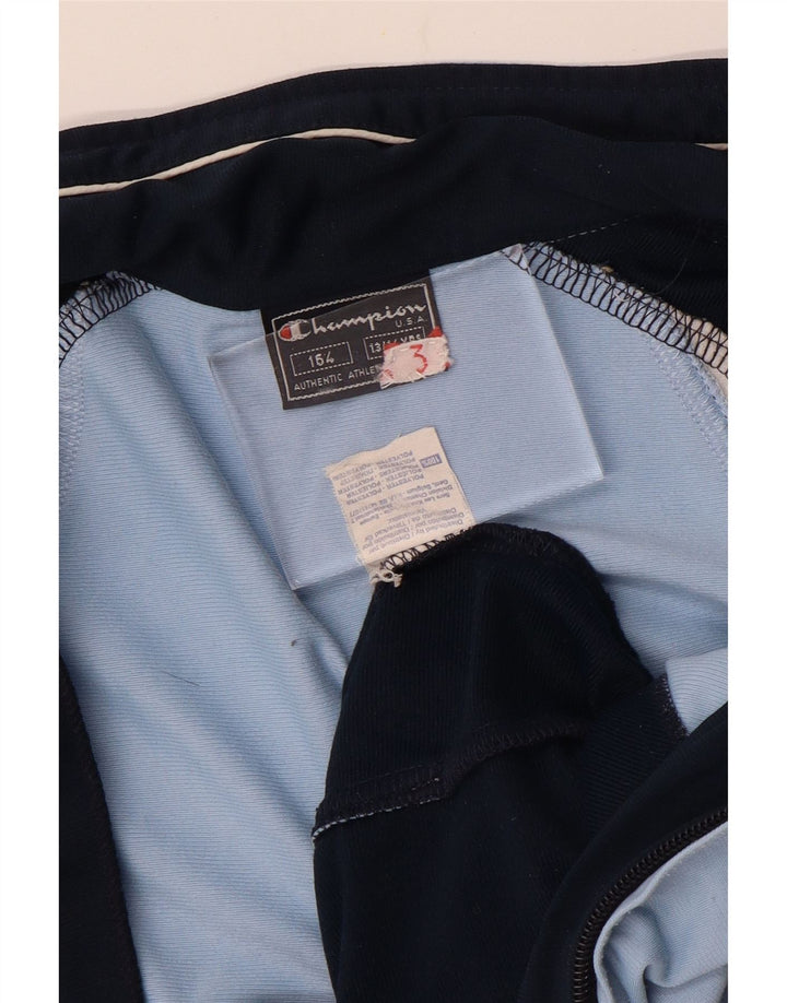 Giacca superiore della tuta da ragazzo CHAMPION 13-14 anni Poliestere color block blu