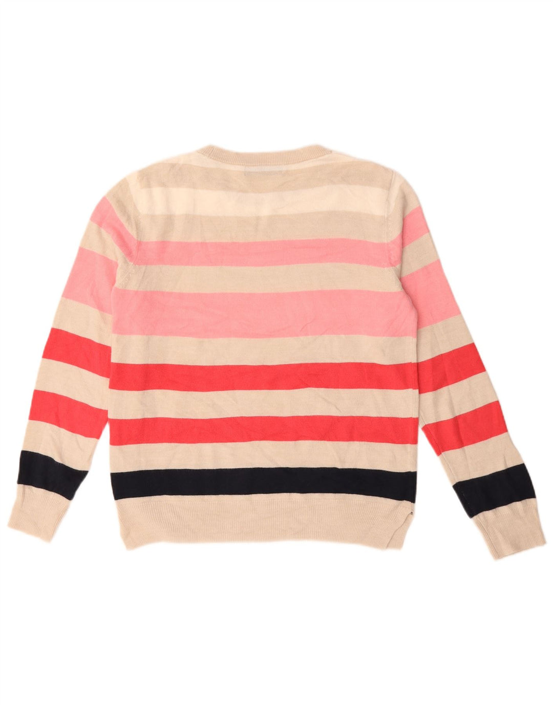 Maglione maglione girocollo da donna Marks & Spencer UK 10 piccolo multicolore