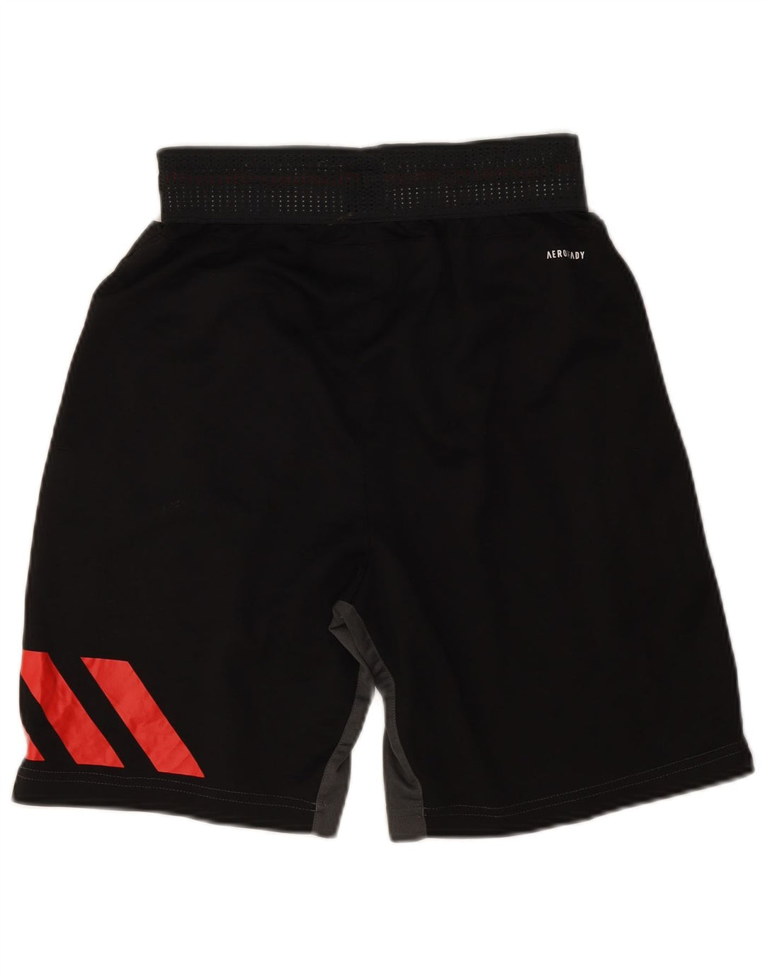 Pantaloncini sportivi ADIDAS Aeroready da uomo in poliestere color block grigio medio