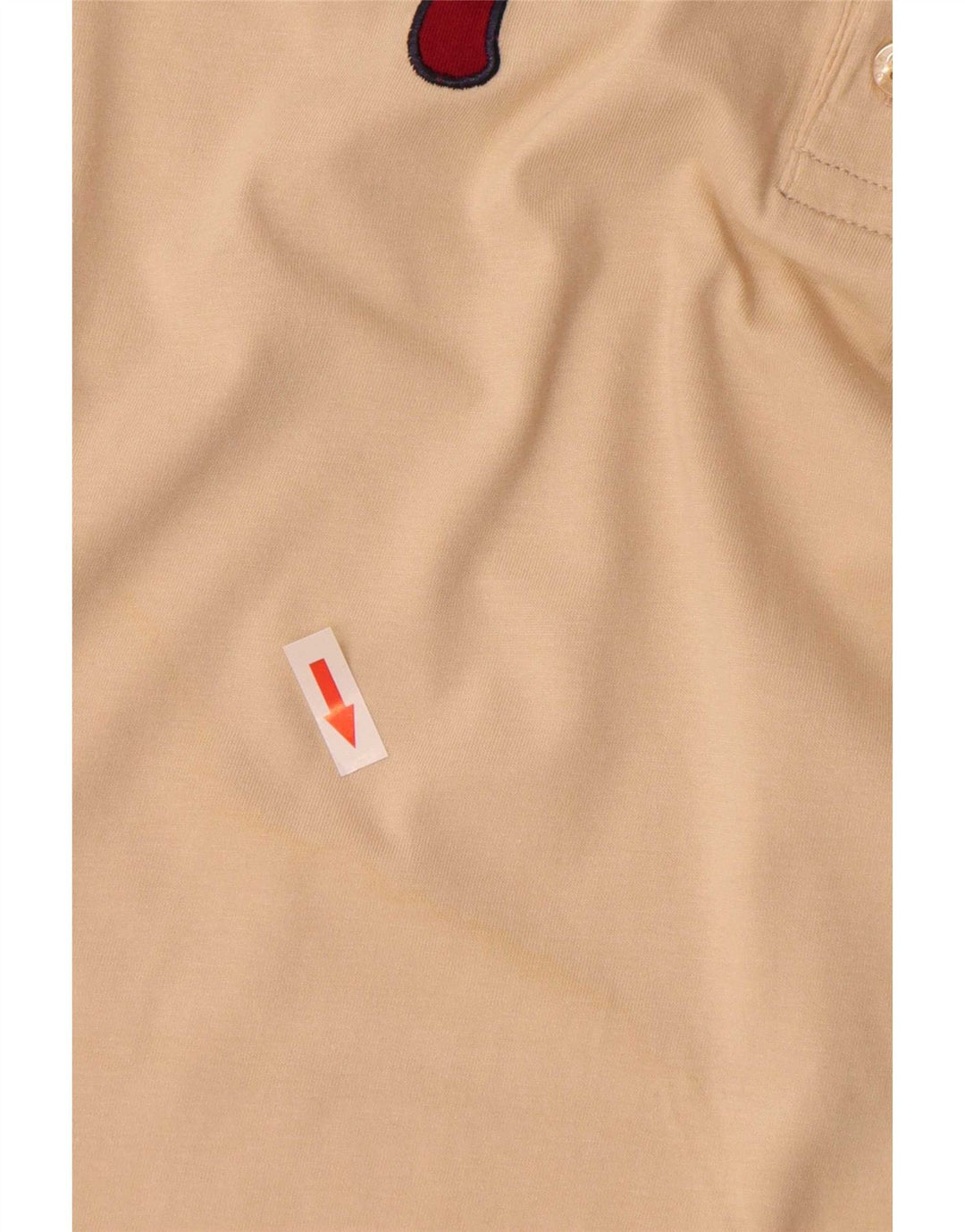 Polo grafica da uomo La Martina grande in cotone beige