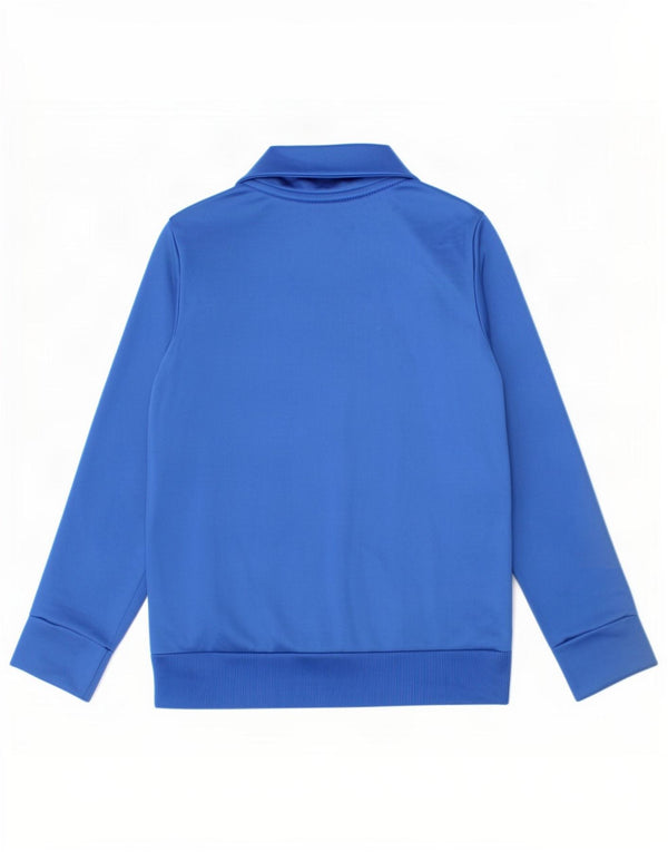 Giacca da tuta da ragazzo Puma 3-4 anni in poliestere color block blu