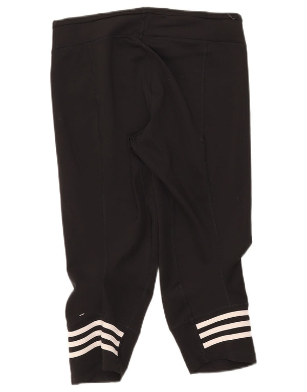 Leggings Adidas Climalite Capri da donna UK 12/14 Poliestere nero medio