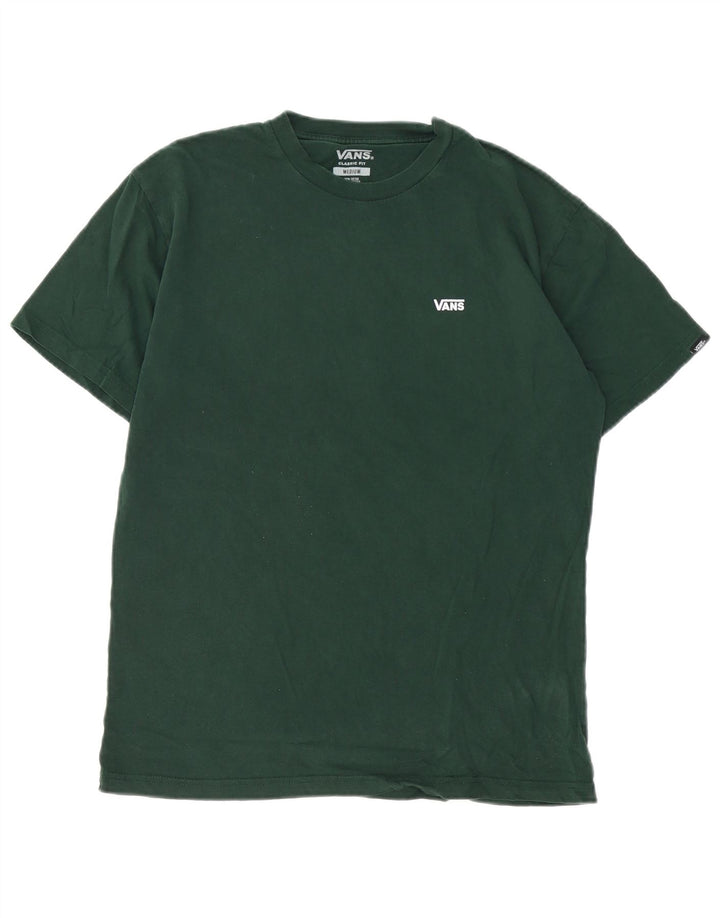 Maglietta da uomo Vans Classic Fit in cotone verde medio
