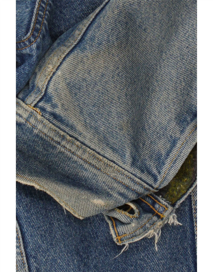 Giacca di jeans da uomo Lee UK 40 grande blu