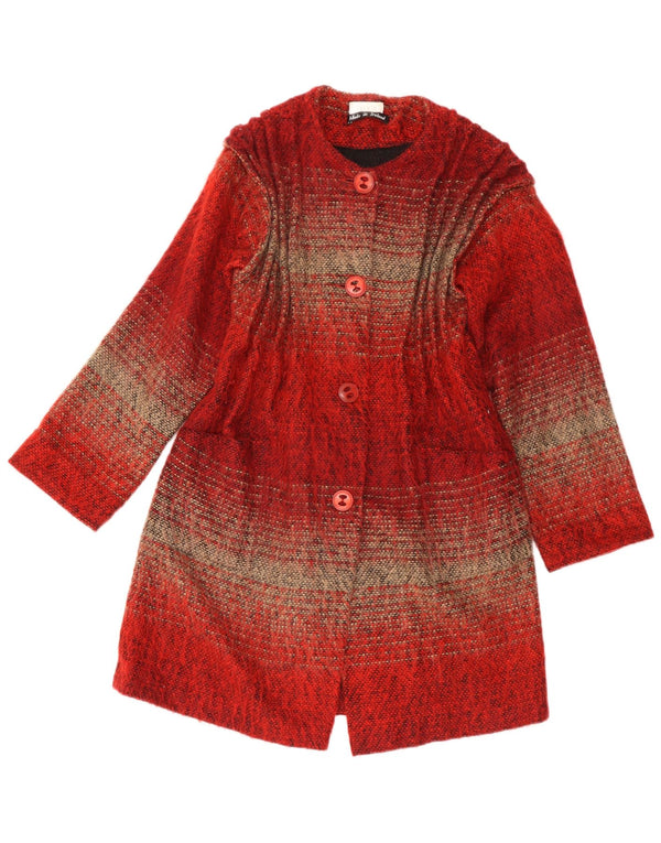 Soprabito da donna Avoca UK 4 XS acrilico a strisce rosse