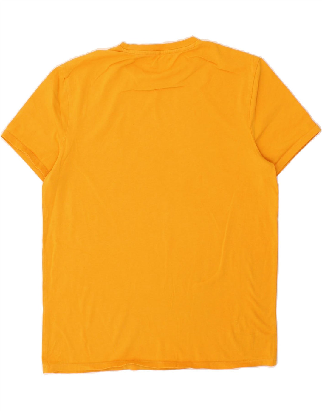TOMMY HILFIGER Mens T-Shirt Top Small Yellow Cotton Vintage Tommy Hilfiger and Second-Hand Tommy Hilfiger from Messina Hembry 