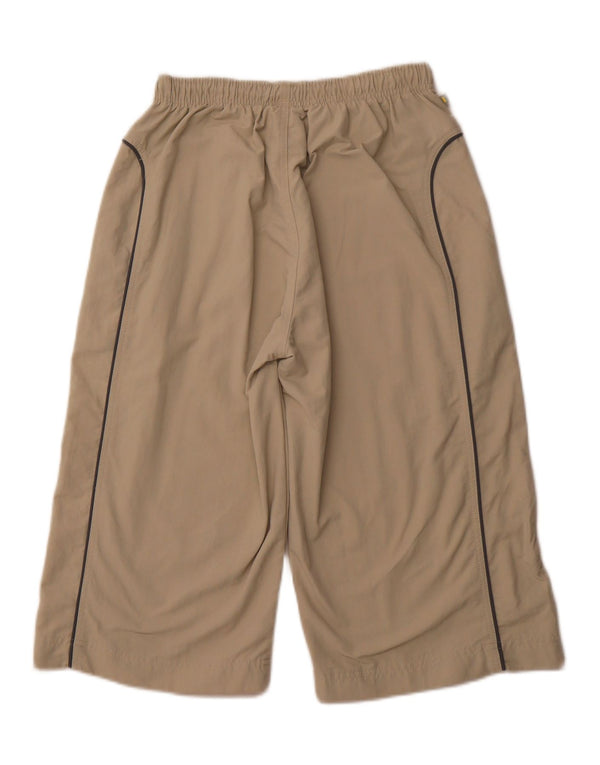 Pantaloncini sportivi Bermuda da uomo REEBOK XS Beige Nylon