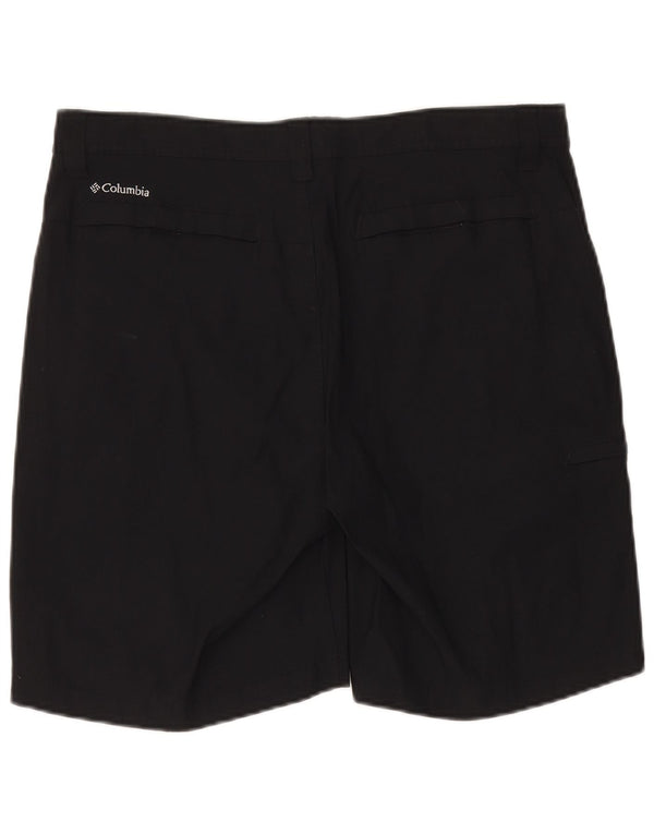 Pantaloncini cargo Columbia Omni-Shield da uomo W36 Large in nylon nero